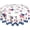 4th of July, variant on 4th of July Tablecloth Round 60 Inch Patriotic American Flag Firework Tablecloth Washable Table Cover Reusable Memorial Day Tablecloth for Home Party Picnic