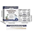 thumbnail image 5 of Whitening Strips, Coconut Mint Flavor, for Adults, 14 Pieces, Teeth Brightening, Oral Care, 5 of 5