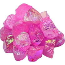 Rose Aura Quartz Raw Crystals and Healing Stones (1 lb)