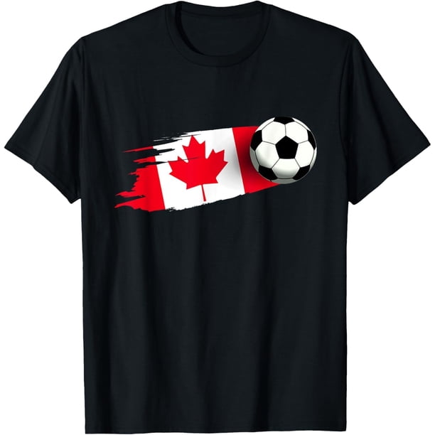 Canada Flag Jersey Canadian Soccer Team Canadian Camiseta