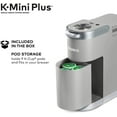 thumbnail image 4 of Keurig K-Mini Plus Single Serve K-Cup Pod Coffee Maker - Studio Gray, 4 of 14