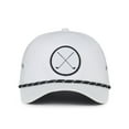 thumbnail image 2 of Signatures Men's Performance Golf Hat, Snapback, One Size, White, 2 of 8