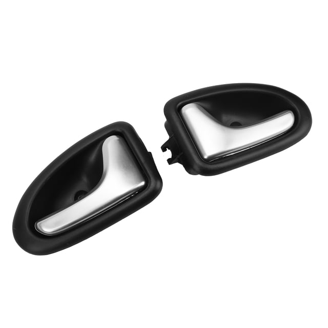 Manija Interior De Puerta De Automóvil, 2 Piezas De Exquisita Artesanía, Manija Interna De Puerta De Automóvil Plateada Mate 7700353282 Para Modificación De Automóvil