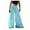 Blue, variant on PATLOLLAV Fashion Womens Loose Solid Color Casual Wide Leg Pants Cotton Linen Trousers