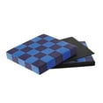 thumbnail image 7 of (2 pack) Mainstays Collapsible Storage Ottoman, Blue Check, 7 of 7