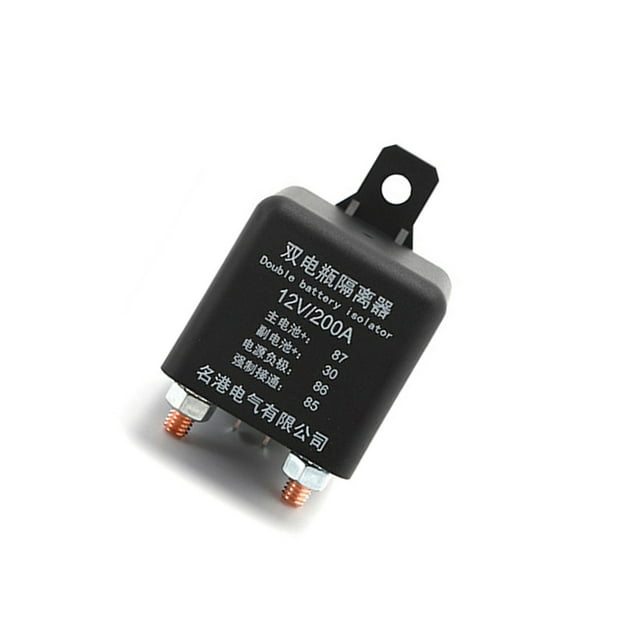 maskred Battery Relay Start Switch Car Supplies Metal Handy Installation Long-lasting Professional Controllable RV Mass Switches 200A