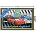 thumbnail image 3 of Disney Pixar Cars 2 - International Racers Wall Poster, 14.725" x 22.375", Framed, 3 of 5