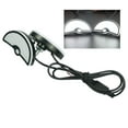 thumbnail image 1 of Universal Motorcycle LED Triangle Demon Eye Lights, Dynamic Illumination USB Powered for Cars & Motorbikes, Bright Tail Light Accessory, 1 of 8