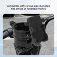 thumbnail image 4 of Portavasos Doble Para Bicicleta Para Adultos, Portabotellas De Agua Para Bicicleta, Giratorio De 360 ​​​​grados, 3 En 1, Plegable Multifunción Para Bicicleta, Cinta De Correr Y, 4 of 7