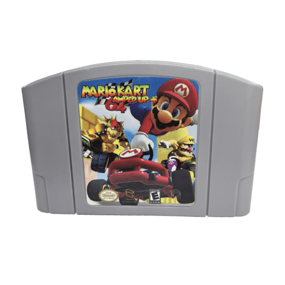 N64 Games Cartridge Mario Kart 64 Amped UP Video Game Card US Version for Nintendo 64