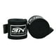 thumbnail image 2 of Muñequeras para boxeo, muñequeras, guantes interiores, muñequeras, correas absorbentes de sudor para gimnasio, levantamiento de pesas, deportes, Negro, 2 of 9