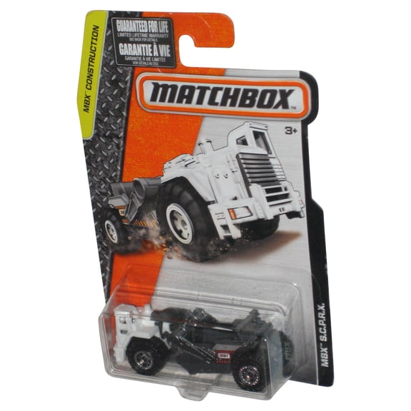 Matchbox MBX S.C.P.R.X. Black & White (2015) Mattel Construction Toy