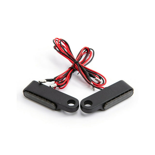 Kenally 1 par de luces de giro, pieza reemplazada, lámpara de señal, aleación de aluminio, impermeable, a prueba de golpes, accesorios para Bombillas para automóviles