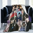 thumbnail image 2 of Blanket Jungkook Soft and Comfortable Warm Fleece Throw Blankets Yoga Blankets Beach Blanket Picnic Blankets Gift for Dorm Room Office Decor Sofa Bed Camping Travel All Season, 2 of 6