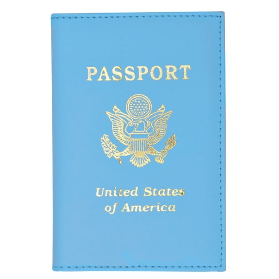 New Travel Passport Cover Credit Card Holder Wallet 601 PU USA (C)