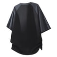 thumbnail image 2 of Klisyaur Mens Pullover Shirts Short Sleeve Crew Neck Casual Breathable Comfortable Summer Oversize Tee Tops, 2 of 4