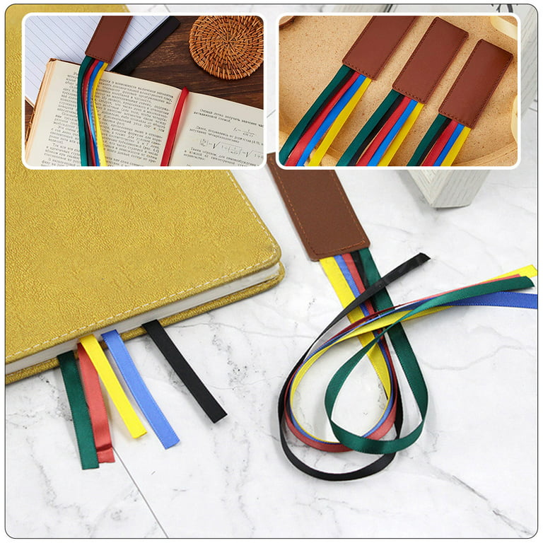 Decorative Ribbon Bookmark Delicate Ribbon Marker Convenient Ribbon Page-marker, Size: 37.00