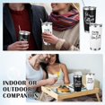 thumbnail image 5 of Maxcheck 2 Pcs Lets Have Coffee Together for the Rest of Our Lives Tumbler Set 20 oz Insulated Tumbler with Lid Engagement Gift for Couples Travel Mug for Valentine Day Wedding Bridal Shower, 5 of 6