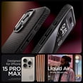 thumbnail image 2 of Funda Spigen Liquid Air para iPhone 15 Pro Max (2023), color negro, 2 of 7