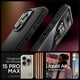 thumbnail image 2 of Funda Spigen Liquid Air para iPhone 15 Pro Max (2023), color negro, 2 of 7
