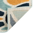 thumbnail image 7 of Unique Loom Belize Outdoor Collection Area Rug - Dangriga (6' x 9' Rectangle Blue/Orange), 7 of 7