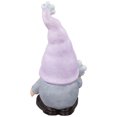 thumbnail image 7 of Northlight Gnome with Flower Outdoor Garden Statue - 18", 7 of 7