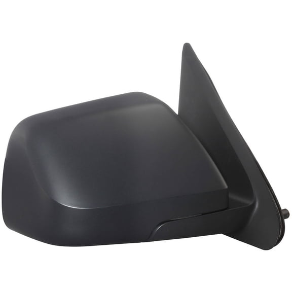 61167F - Fit System Passenger Side Mirror for 08-12 Ford Escape/ Hybrid, 08-11 Mercury Mariner/ Hybrid, w/o Blind spot Mirror, black, PTM, foldaway, Power