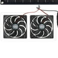 thumbnail image 3 of Ventilador extractor de ventilación solar resistente a la intemperie al aire libre para gallineros aves Camping ventana RV Macarena Escape de aire, 3 of 8