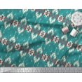 thumbnail image 2 of Soimoi Cotton Cambric Fabric Aztec Geometric Print Sewing Fabric Yard 42 Inch Wide, 2 of 3