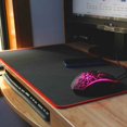thumbnail image 1 of Langgg Dropshipping Non Wear Resistant Computer Notebook Soft Edge Seamed Mouse Pad Office Rubber Fabric Mat Valentines Day Gift red 300*350*3mm 1Set, 1 of 6