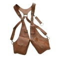 thumbnail image 2 of yuksok Hidden Underarm Shoulder Bag Shoulder Pouch for Outdoor Sports Cosplay Party Khaki, 2 of 9