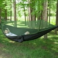 thumbnail image 2 of Camping Hammock with Mosquito Net,Outdoor Travel Swing Sleeping Hammock for Hiking Backpacker-Black, 2 of 5