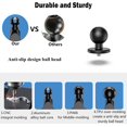 thumbnail image 3 of LAICAIW 1-Inch Ball Mount with 1/4-Inch-Screw for Cameras,Video and Camcorders Compatible with RAM/iMESTOU Mounts (1pc), 3 of 5