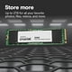 thumbnail image 3 of SSD Crucial E100 CT2000E100SSD8 M.2 NVMe PCIe Gen4 de 2 TB, 3 of 5