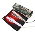 thumbnail image 4 of Hair Tools Storage with Heat Resistant Mat- Raccoon Printed Curling Iron Travel Bag/Flat Iron Case for Women, 4 of 8