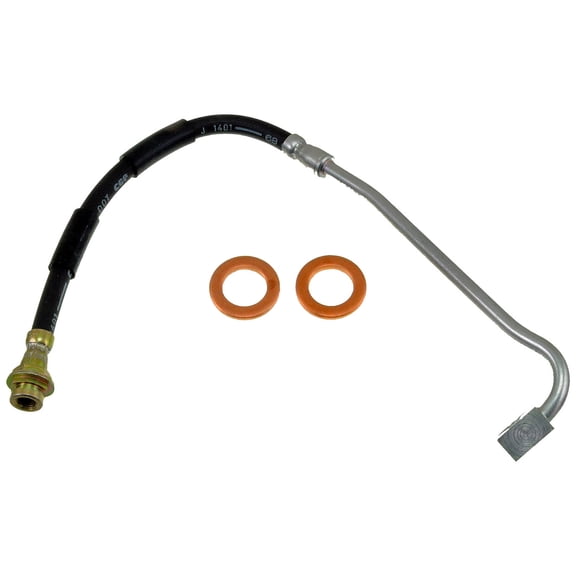 Dorman H380040 Front Passenger Side Brake Hydraulic Hose for Specific Dodge Models Fits select: 1992-1996 DODGE DAKOTA