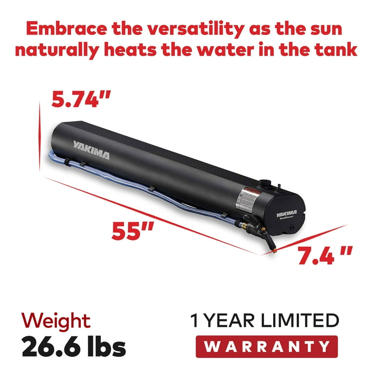 YAKIMA RoadShower(ロードシャワー)7ガロンタイプ YAKIMA RoadShower Medium 7 Gallon Portable Pressurized Water