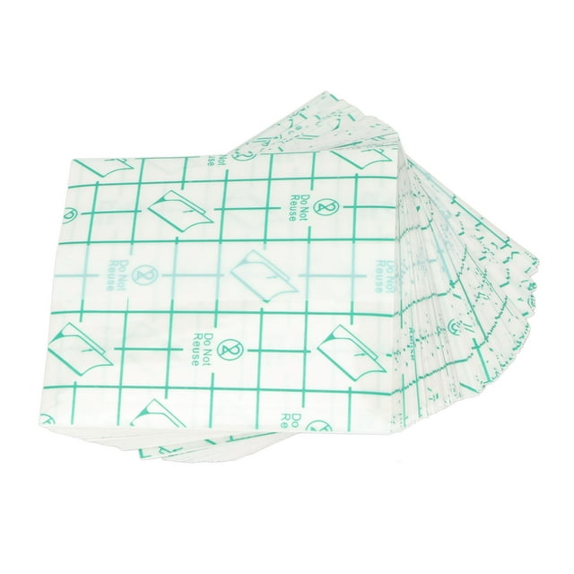 Transparent Stretch Bandage Film Dressing, Elastic Protective Adhesive Bandage Cover Sufficient Quantity Comfortable 100Pcs Clear For Swimming