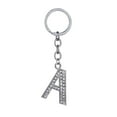 thumbnail image 1 of Up to 65% Off 26 Letters Key Ring Chain Unisex Keychain Fashion New Alphabet Keyring Gift Necklace Rings Earring Jewelry on Clearance, 1 of 1