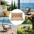 thumbnail image 3 of Outdoor Sunproof Cushion Chair Pad for Patio Garden Durable Polyester Fabric Soft Comfortable Easy Clean Bench Swing Use, 3 of 5