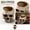 White, variant on Add Gothic Charm! Golden Hollow Skull Planter, Resin Skeleton Flower Pot, Multi-purpose Halloween Decor Prop, Desktop Container for Succulents, Small Storage & Party Scene Decoration