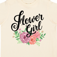 thumbnail image 4 of Inktastic Flower Girl Hand Lettering with Flowers Illustration Girls Toddler T-Shirt, 4 of 5
