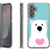 Shockproof Protective Phone Case Cover for Samsung Galaxy S25 FE, by OneToughShield - Pola Bear