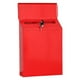 thumbnail image 1 of Buzón de seguridad para colgar en la pared con sugerencias y revistas de llaves duraderas rojo, 1 of 8