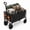 Black/67L/220LBS, variant on Alvantor Wagons Carts Foldable, 102L 330LBS Capacity Heavy Duty Collapsible Cart with All-Terrain Wheels for Camping Beach Shopping Garden