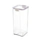 thumbnail image 2 of Xihbxyly Recipiente Hermético para Almacenar Granos Diversos, Diseño Compacto, Plástico Transparente, Ideal para Organizar La Cocina, Harina y Refrigerios, de 460 Ml a 1800 Ml., 2 of 5
