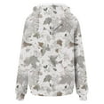 thumbnail image 3 of cocolona Womens Maple-Leaf Print Hoodie Fall Winter Long Sleeve Oversized Hooded Sweatshirt Fashion Casual Pullover Tops Hoodies for Women, 3 of 4