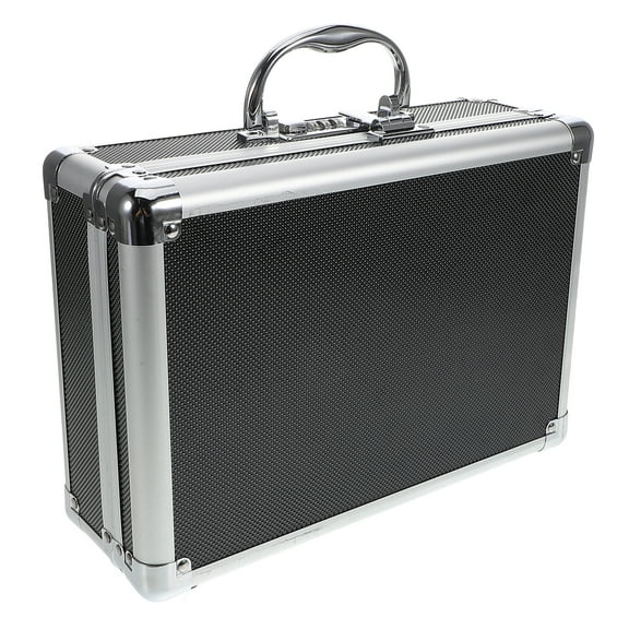 Homoyoyo Aluminum Alloy Toolbox Organizer with Handle and Lock, Portable Tool Storage Box for Home and Workshop Use