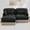 Green black, variant on HUTWIFE Home Adult Chenille Loveseat with Tassel Trim, Beige Coffee