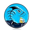 thumbnail image 1 of Insignia ambientalista de protección de la contaminación marina, broche de mochila, 1 of 2